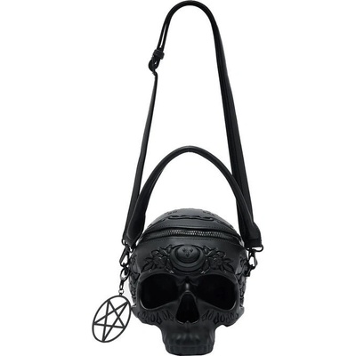 Killstar kabelka taška Contact The Dead Skull Black KSRA011055