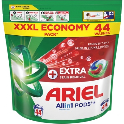 Ariel Extra Clean All in1 Pods gelové kapsle 44 PD