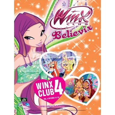 Winx Club - 4. série vol.4, epizody 12-14 DVD