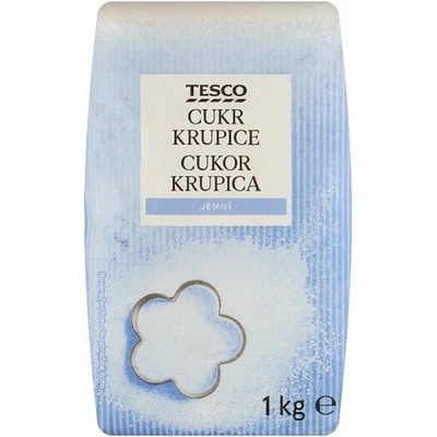 Tesco Cukr krupice jemný 1kg