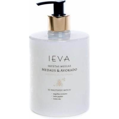 Ieva tekuté mýdlo med a avokádo 500 ml.