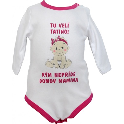 Dievčenské kojenecké body tu velí tatino Svetloružová