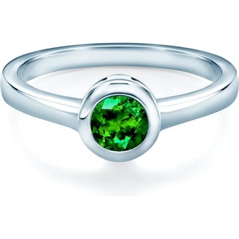 Image 1 of SAVICKI Годежен пръстен savicki: бяло злато, смарагд