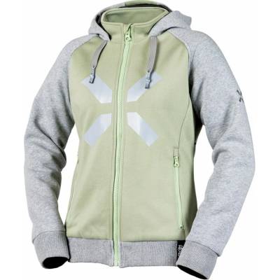 iXS Women's hoodie iXS Rapid 1.0 X2-343605 light green-cool grey