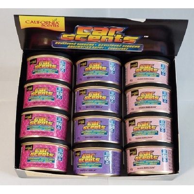 California Scents Car Scents Mix 12 x 42 g – Zboží Mobilmania