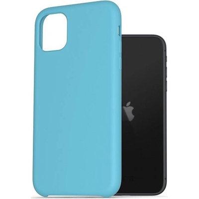 Pouzdro AlzaGuard Premium Liquid Silicone Case iPhone 11 modré