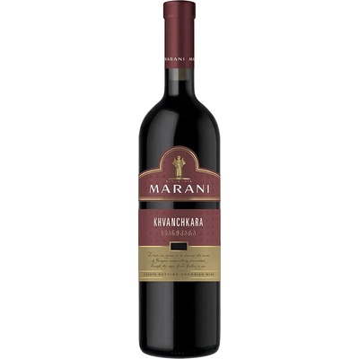 Marani Khvanchkara gruzínské červené polosladké 2022 11,5% 0,75 l (čistá fľaša)