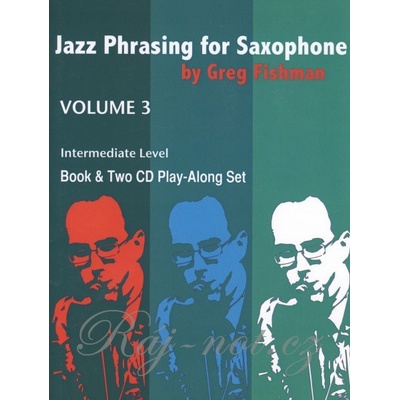 Jazz Phrasing for Saxofón 3 + CD / alto tenorový saxofón