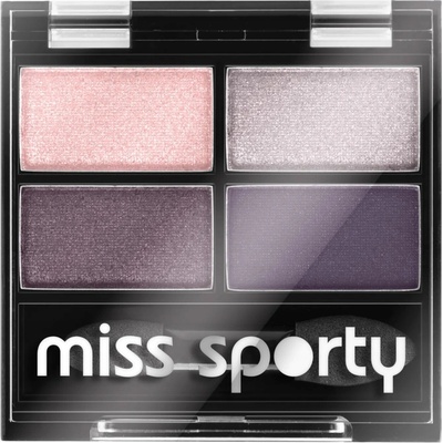 Miss Sporty Studio Colour Quattro Eye Shadow 402 Smoky Green Eyes štvorité očné tiene 5 g