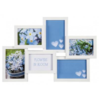 Hama Clermont Многоканална рамка за картини Бяла (34927) (34927)