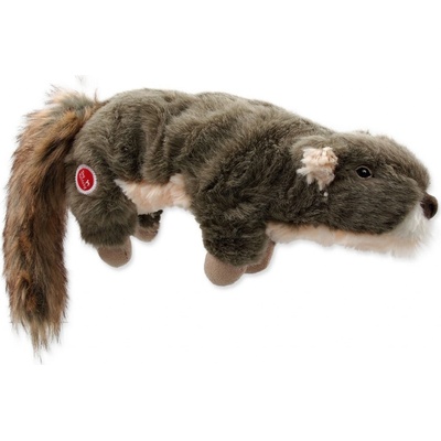 Dog Fantasy Plaček Skinneeez Plush pískací veverka 45 cm