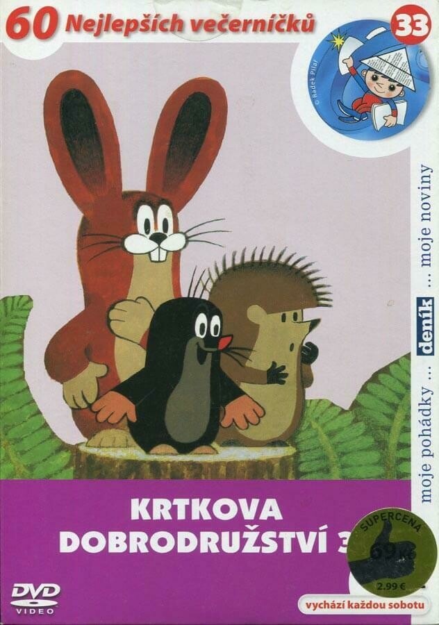 Krtkova dobrodružství 3. DVD od 40 Kč - Heureka.cz Krtkova dobrodružství 3. DVD od 40 Kč - Heureka.cz