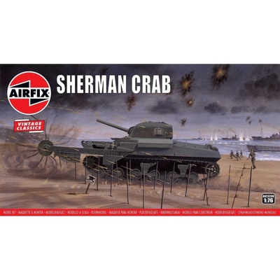 Airfix Plastikový model tanku A02320V Sherman Crab 1:76