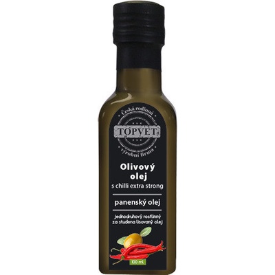Topvet Olivový olej chilli extra silný 100 ml