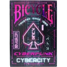 Bicycle Hrací karty Cyberpunk Cyber City