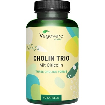 Image 1 of Vegavero Choline Trio | with Citicolin [90 капсули]