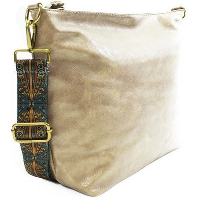 Dámská jednoduchá crossbody kabelka Amaya béžová