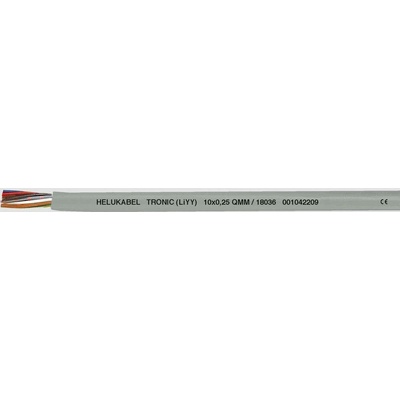 Helu 18001-500 datový LiYY 2 x 0.14 mm² šedá 500 m