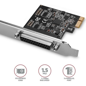 AXAGON PCEA-P1N - PCIe controller 1× parallel (PCEA-P1N)