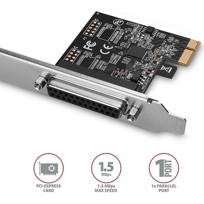 AXAGON PCEA-P1N - PCIe controller 1× parallel (PCEA-P1N)