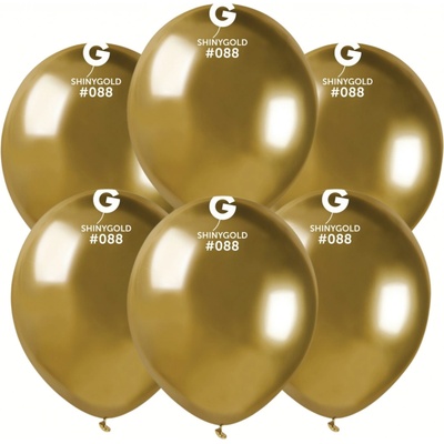 Gemar #088 Balónek SHINY 13 cm 5 zlatý – Zboží Dáma