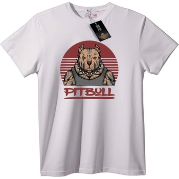 NOONEBRAND Тениска Питбул Татуировка - 2XL, Black