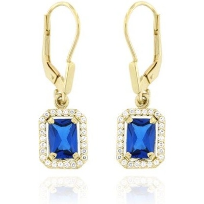 Zlatnictví U Kostela zlaté náušnice se spinelem 299592731