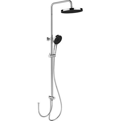 WENKO Душ комплект от неръждаема стомана в блестящо сребро 120 см Soft Water - Wenko (25312100)