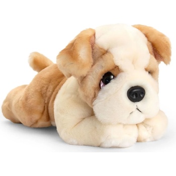 Keel Toys Плюшена играчка Keel Toys - Булдог, легнал, 25 cm (SD2631)