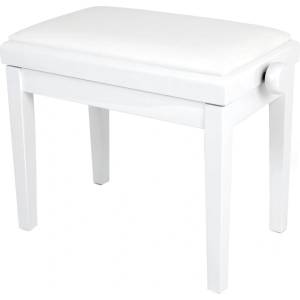 Pianonova HY-PJ023 Дървена табуретка за пиано White Gloss (HY-PJ023-WHT-GL)