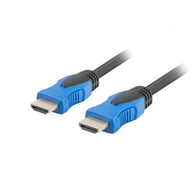Lanberg Кабел, Lanberg HDMI M/M V2.0 cable 4K 1m CU, black (CA-HDMI-20CU-0010-BK)