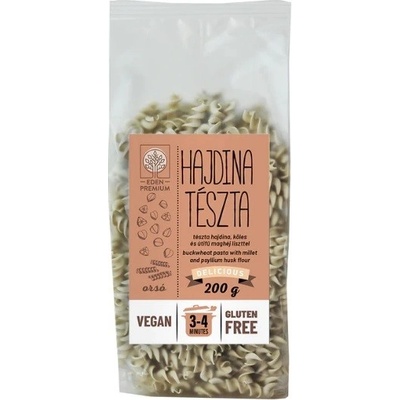 Éden Prémium Bezlepkové Pohankové těstoviny Fusilli 200 g