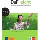 DaF leicht A2.1 - Kurs/Arbeitsbuch + DVD-Rom