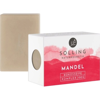 Solling Naturkosmetik Сапун от кокосово масло с аромат на бадем - 100 г