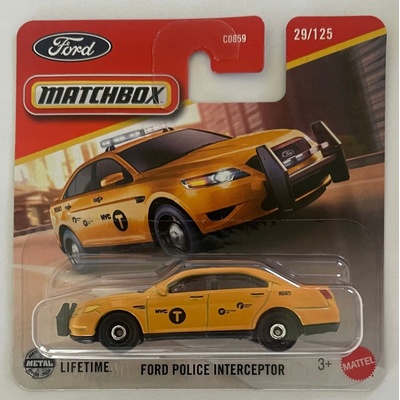 Matchbox Ford Police Interceptor