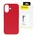 Wozinsky Течен силиконов кейс MagSafe за Samsung Galaxy S25+ - червен (5907769369957)