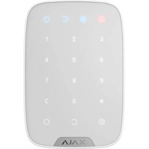 Ajax Systems 38249.12. WH1 Безжичен клавиатура KeyPad - бял (38249.12.WH1)