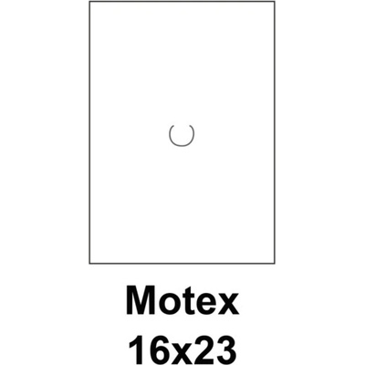 Cenovkové etikety Motex 16x23 biele