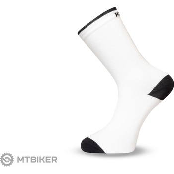 MTBiker ponožky vysoké biela