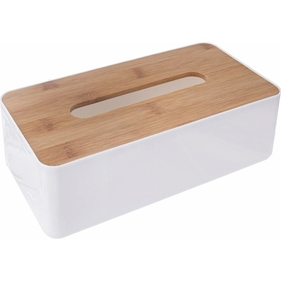 ORION Box na papírové kapesníky WHITNEY, plast/bambus