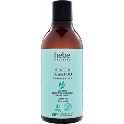 Hebe Naturals Gentle Shampoo jemný šampón na vlasy a pokožku hlavy 400 ml