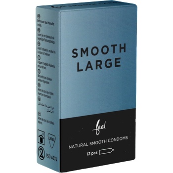ostatní Feel Single: Smooth Large, 12 condoms