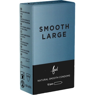 Feel Single: Smooth Large, 12 condoms