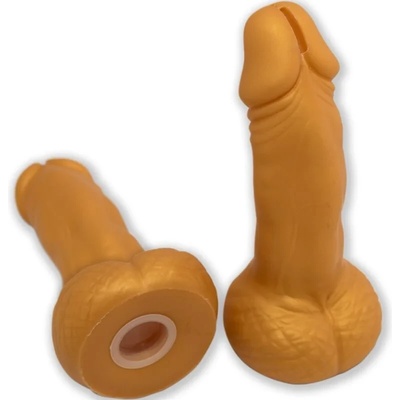 Касичка за пари в пенис форма, 22, 5см. - Penis Moneybox Gold (D-242395)