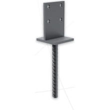 Hašpl Patka kotevní do betonu T 90x90x4,0