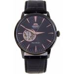 Orient FAG02001B - Мъжки, Автомат, 42mm, Черен скелетон, Черна кожа, 5 ATM - Classic Часовници