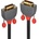 Lindy Lindy DVI-D Dual-Link кабел, Anthra Line, черен/сив, 15м (36227)