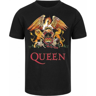 Metal-kids tričko metal Queen Crest čierna