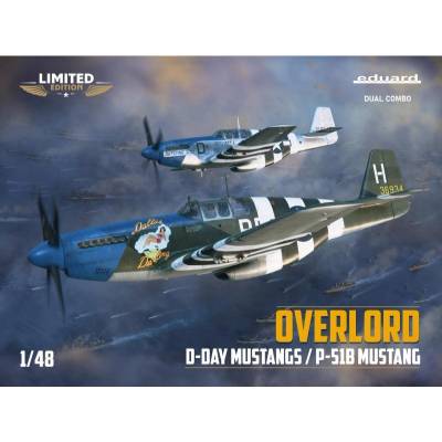Eduard Overlord: D-Day Mustangs Dual Combo Limited edition 11181 1:48