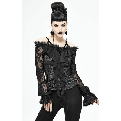 Devil fashion дамска блуза с дълъг ръкав devil fashion - sht061